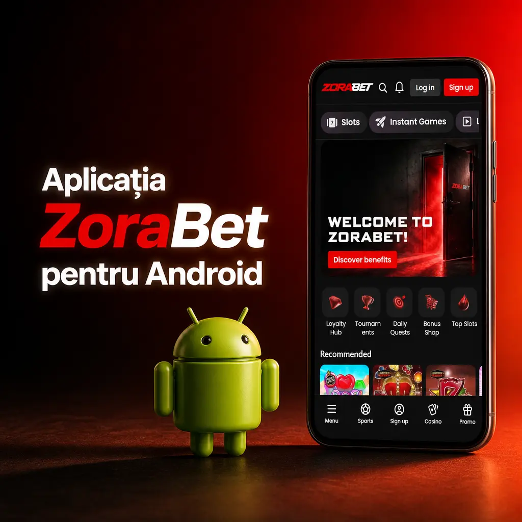 Aplicația ZoraBet pentru Android cu descărcare APK gratuită, pariuri mobile, sloturi și cazinou live