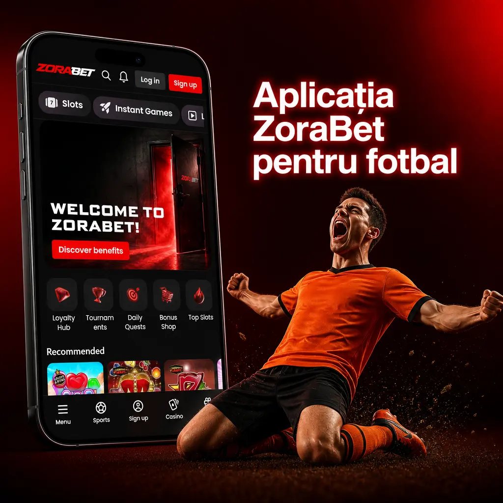 Aplicația mobilă ZoraBet pentru pariuri pe fotbal, disponibilă pe Android și iOS