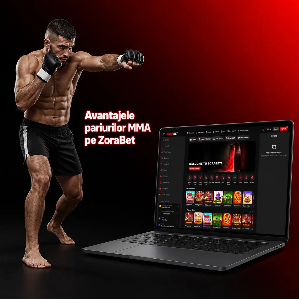 Pariuri MMA pe ZoraBet cu cote clare, bilet rapid, live, cash out și aplicație mobilă în România