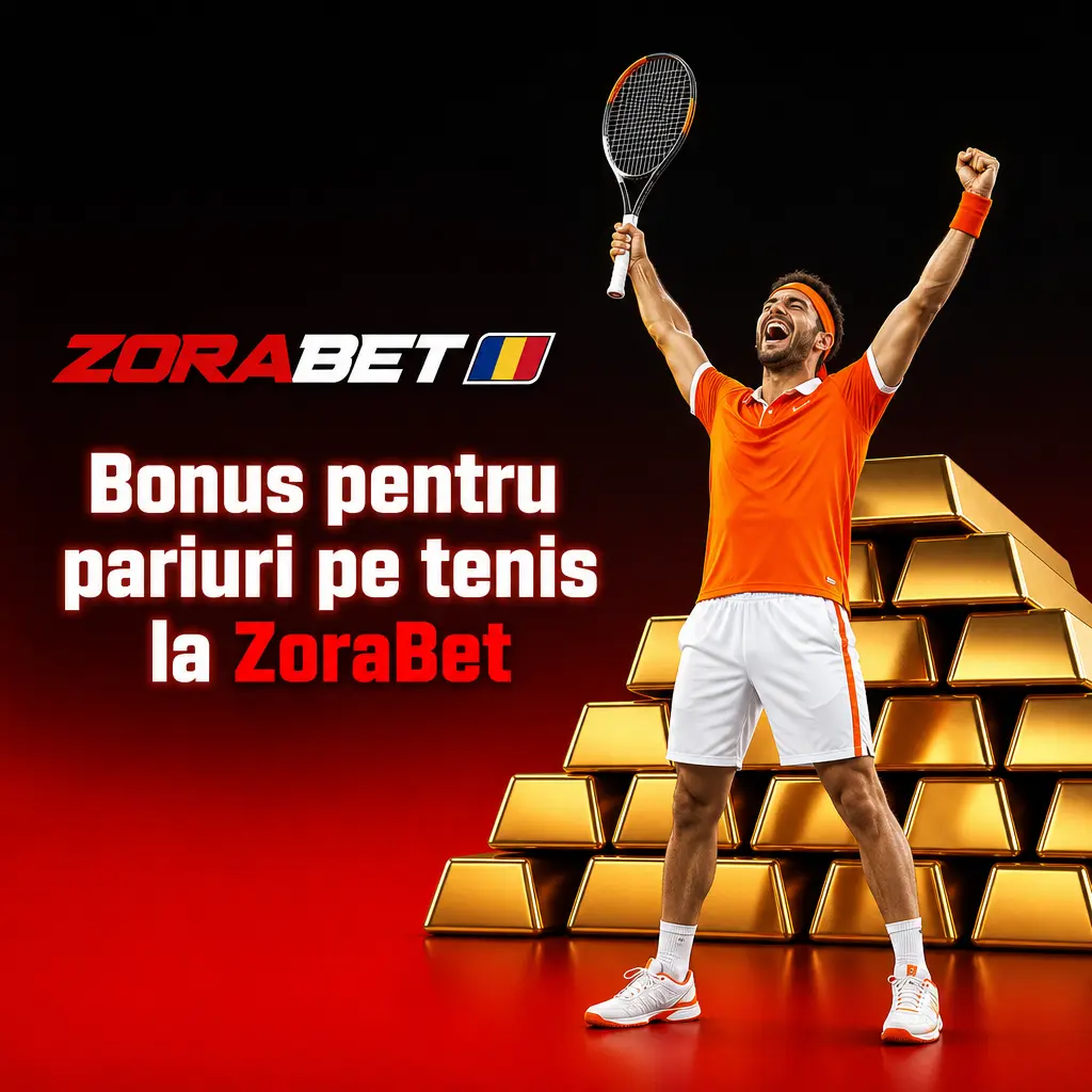 Bonus pariuri tenis la ZoraBet: 500% până la 3000 EUR pentru utilizatori eligibili