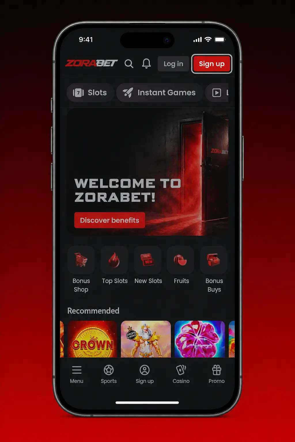 Instrucțiuni în 5 pași pentru creare cont ZoraBet, cu date personale, contact, parolă și termeni responsabili