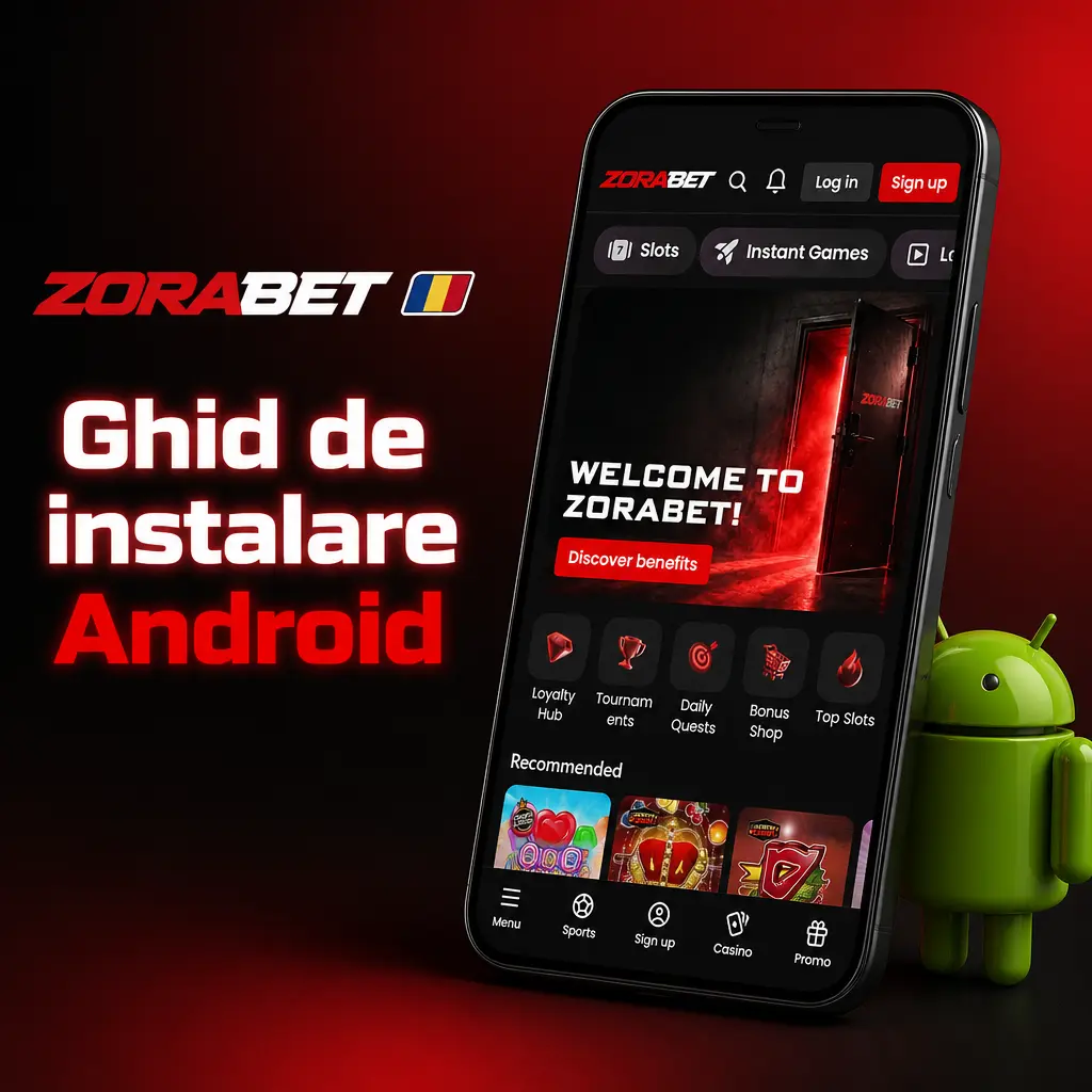Ghid de instalare Android: descarcă aplicația, permite instalarea, autentifică-te și pariază pe tenis în RON